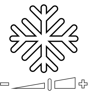 temperature adjustment icon